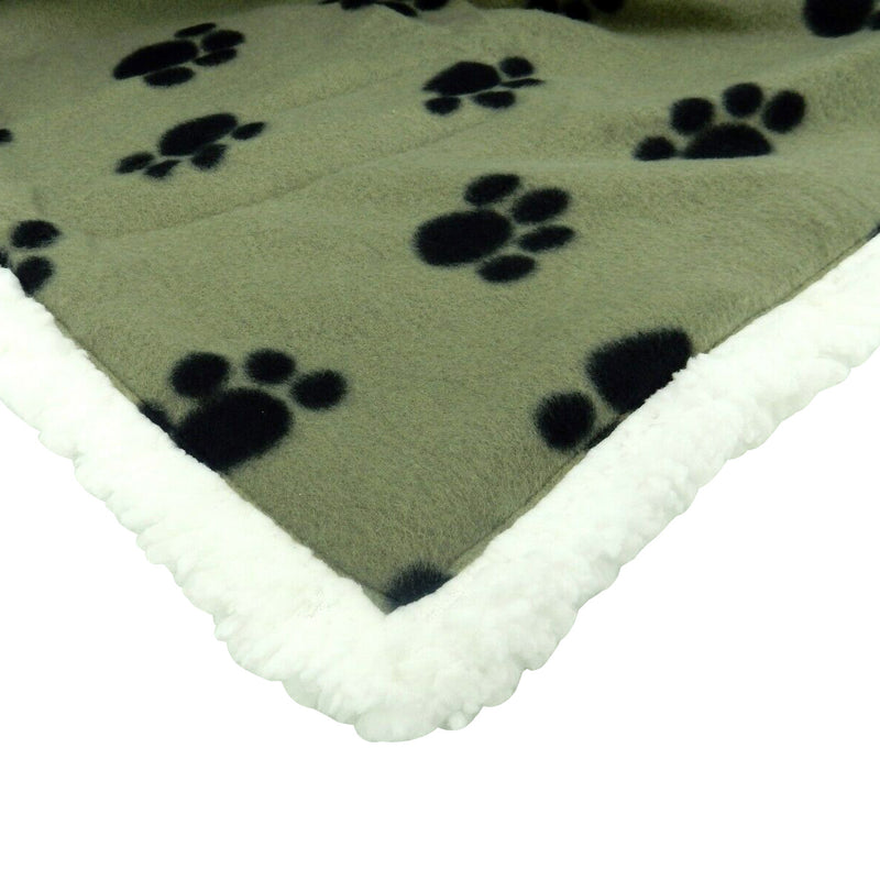Paw Print Blanket for Dog