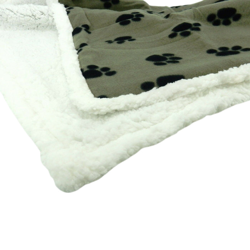 Paw Print Blanket for Dog