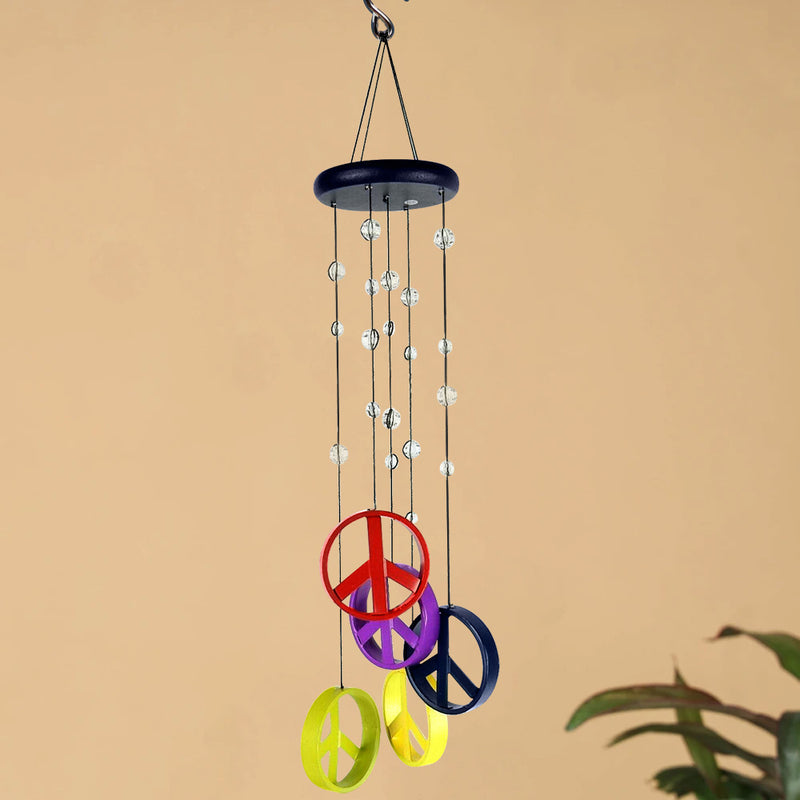 Peace Sign Wind Chimes