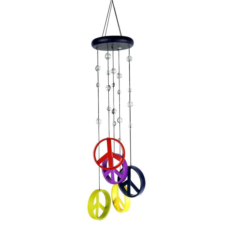 Peace Sign Wind Chimes