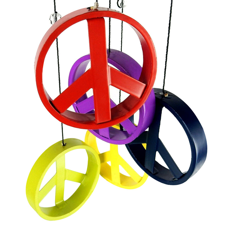 Peace Sign Wind Chimes