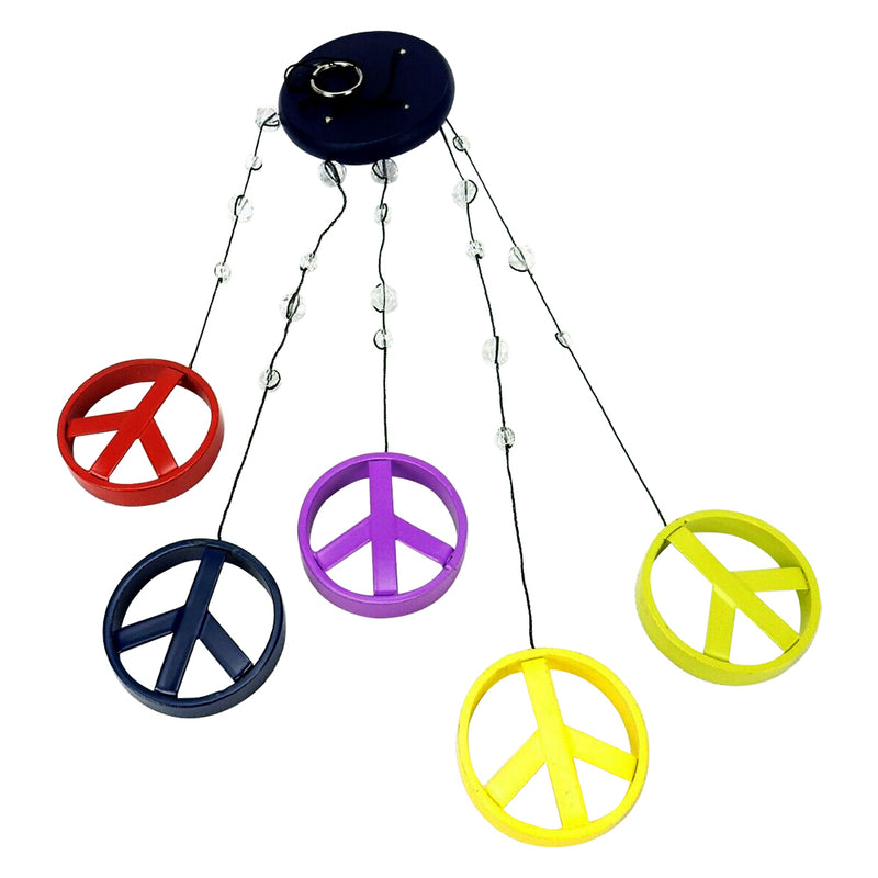 Peace Sign Wind Chimes