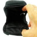 Protective Travel Carrying Case for Digital Camera & Small Devices, w/Belt Clip, Cross-Body Strap,