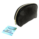 Faux Leather Cosmetic Bag