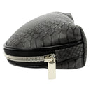 Faux Leather Cosmetic Bag