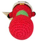 Hand Crocheted Baby Rattle ~ Choice Of Santa, Snowman, Or Reindeer ~ KidStyle
