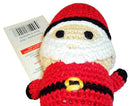 Hand Crocheted Baby Rattle ~ Choice Of Santa, Snowman, Or Reindeer ~ KidStyle