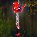 Solar Lighted Wind Chimes with 3 Long Striking Bells