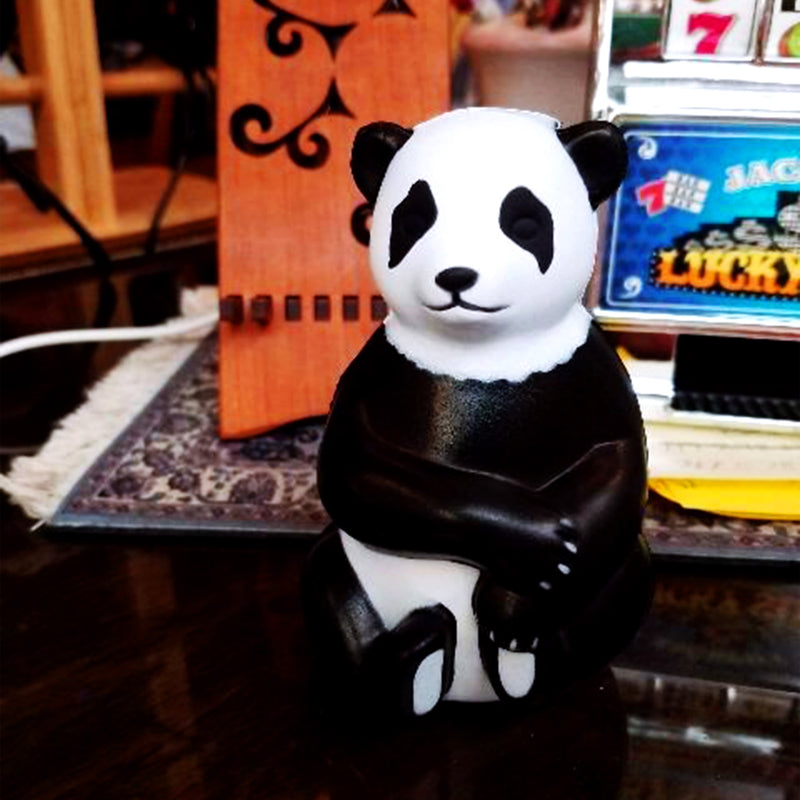Sitting Panda Shaped Stress Relief Squeezable Toys