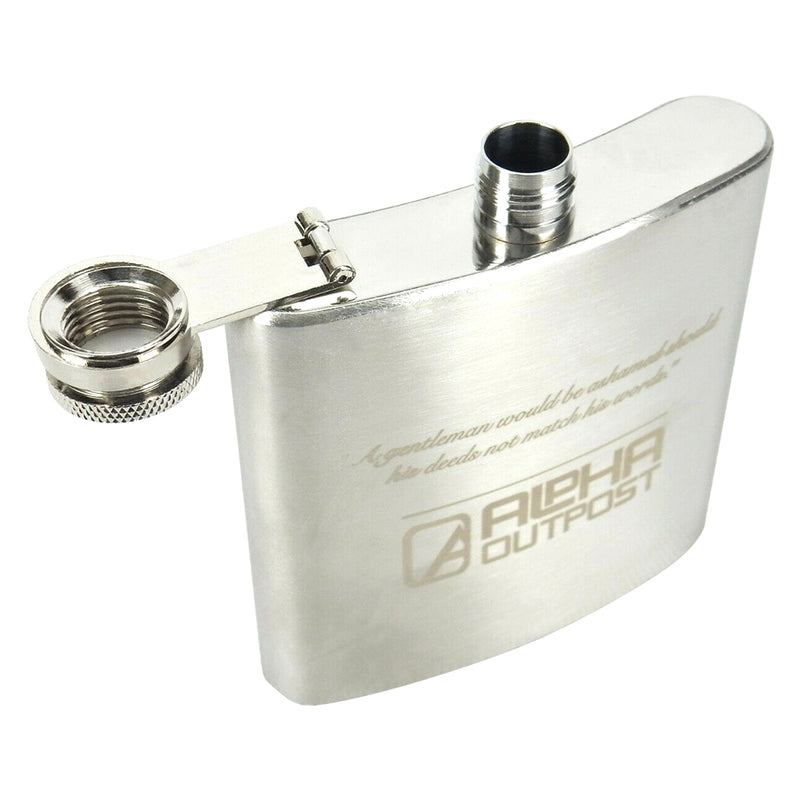 Alpha Outpost Stainless Steel Liquor Flask