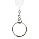 Smiley Face Light Bulb Stress Relief Key Chain