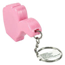 36" Mini Retractable Tape Measure Keychain, Thumbs Up Shape