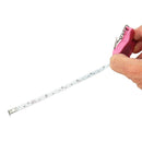 36" Mini Retractable Tape Measure Keychain, Thumbs Up Shape