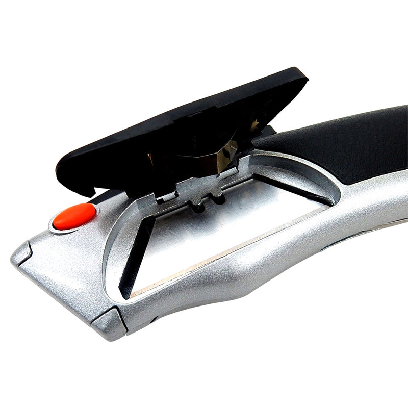 Folding Utility Knife with 8 Replacement Blades Included