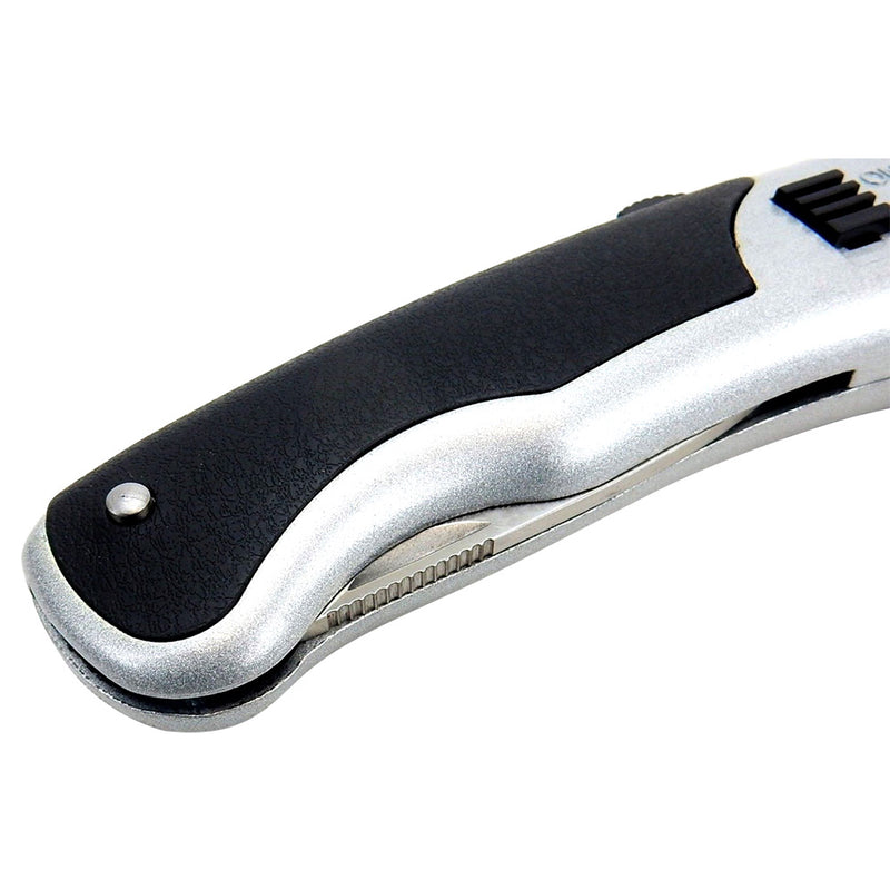 Folding Utility Knife with 8 Replacement Blades Included