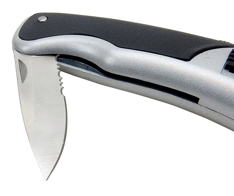 Folding Utility Knife with 8 Replacement Blades Included