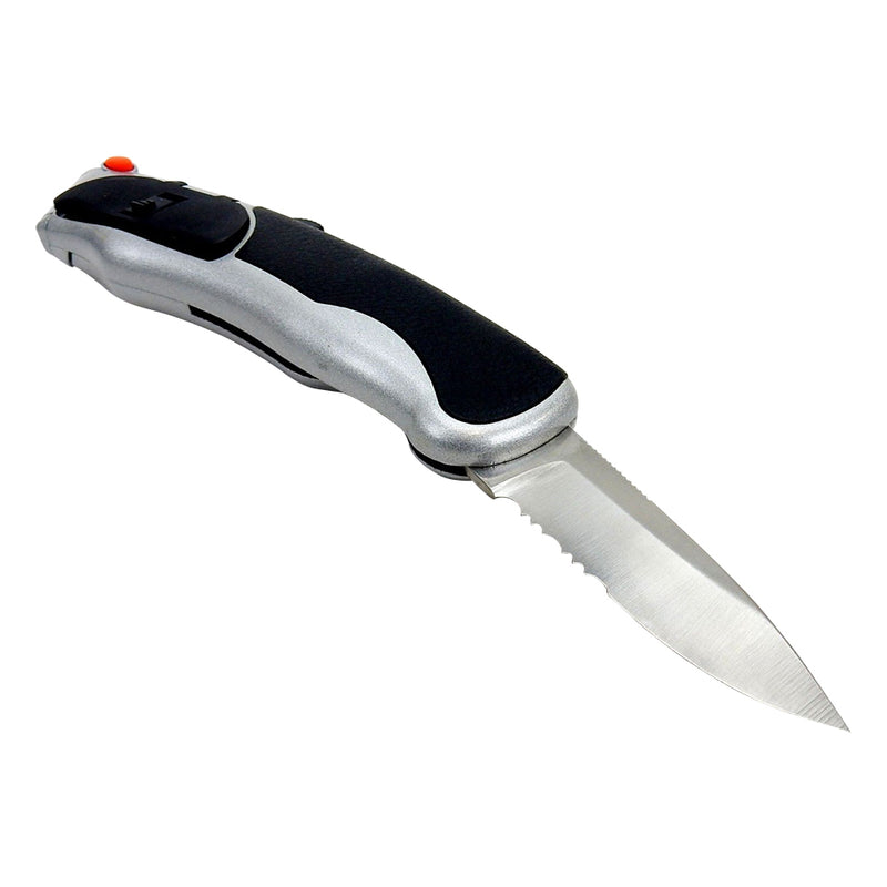 Folding Utility Knife with 8 Replacement Blades Included