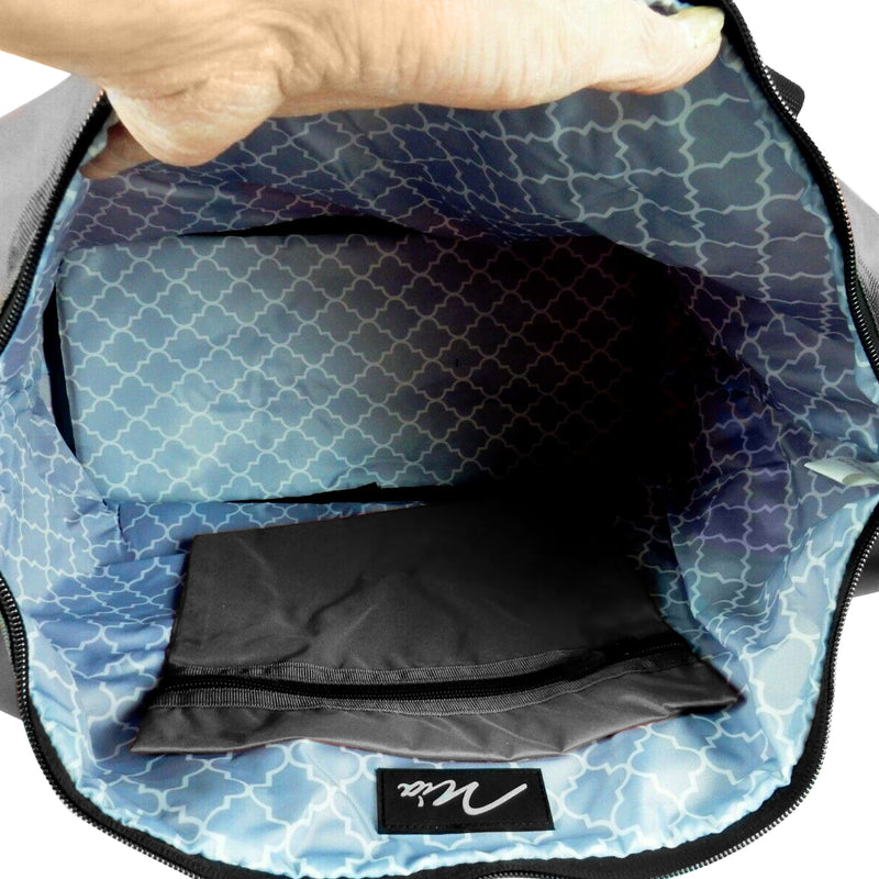 Microfiber Yoga Mat Bag With Detachable Accessory Pouch