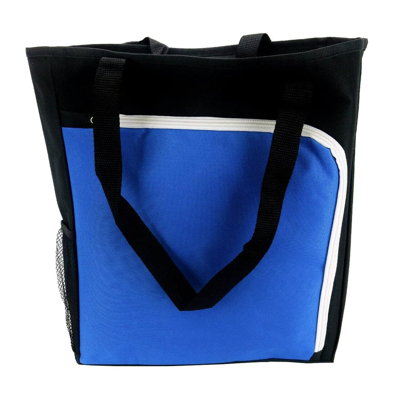 Tote Bag with Zippered Front Pocket