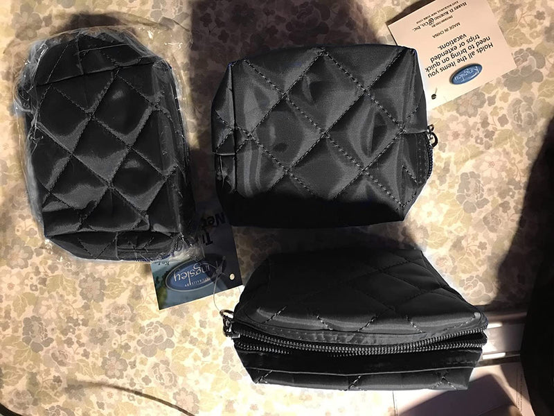 Kingsley Quilted Cosmetic Bag