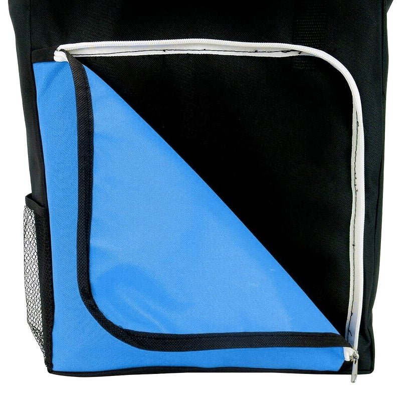Tote Bag with Zippered Front Pocket