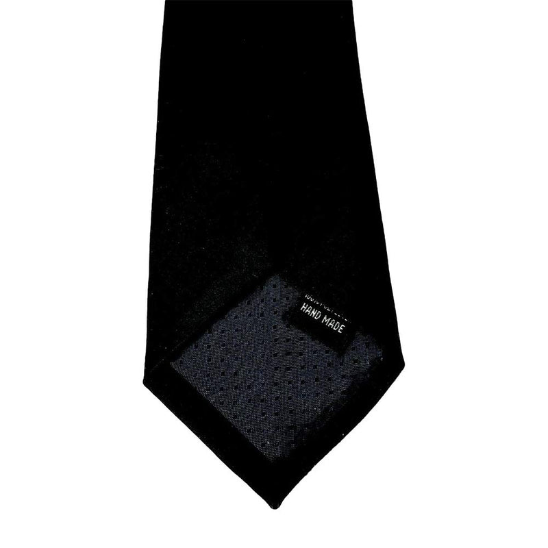 Black Polyester Necktie