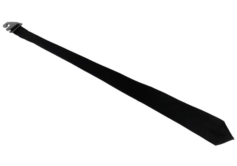 Black Polyester Necktie