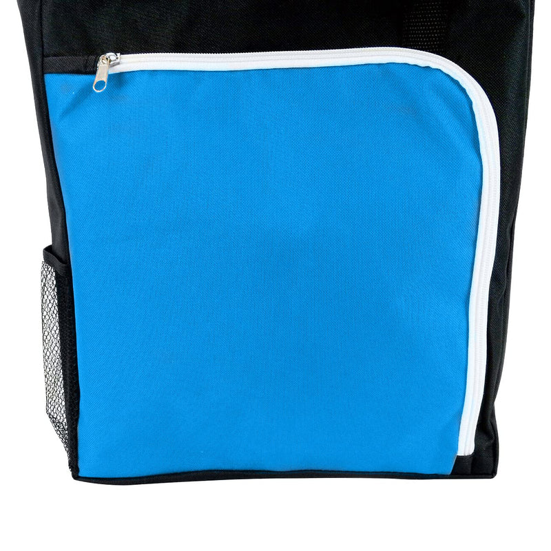Tote Bag with Zippered Front Pocket