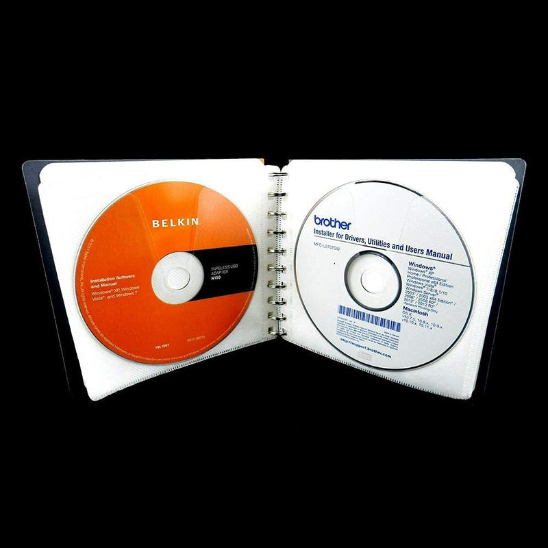 24 CD/DVD Storage Wallet