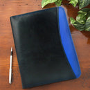Junior Size Faux Leather Padfolio with Pen Loop
