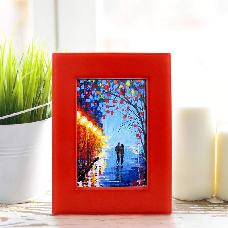 3" x 5" Modern Art Style Photo Frame