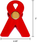 Awareness Ribbon Magnetic Memo Holder Clip