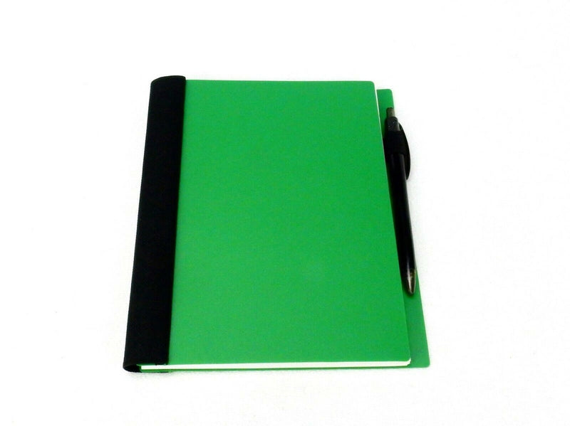 80 Page Jotter Note Pad w/Pen, Inside Pockets, Choice of Color, Sweda