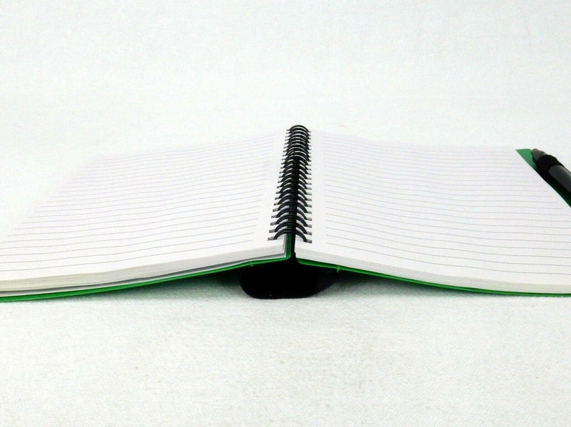 80 Page Jotter Note Pad w/Pen, Inside Pockets, Choice of Color, Sweda