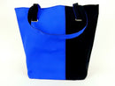 Mod 2-Tone Cotton Canvas Tote Bag, 12 x 15, Key Strap, Choice of Colors.