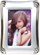 5" x 7" Photo Frames, Silver Plated Desk