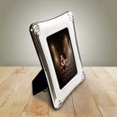 5" x 7" Photo Frames, Silver Plated Desk