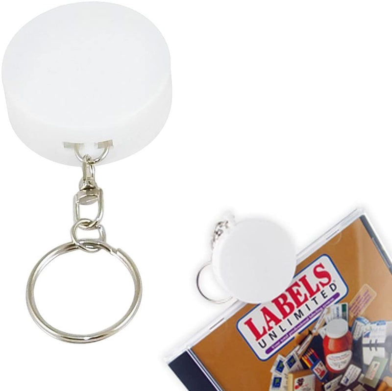 CD Opener Slitter Fob On Swivel Key Ring