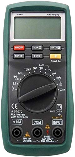 Cat III Autorunning Digital Multimeter with Temperature Probe