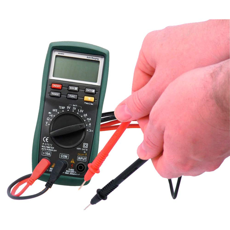 Cat III Autorunning Digital Multimeter with Temperature Probe