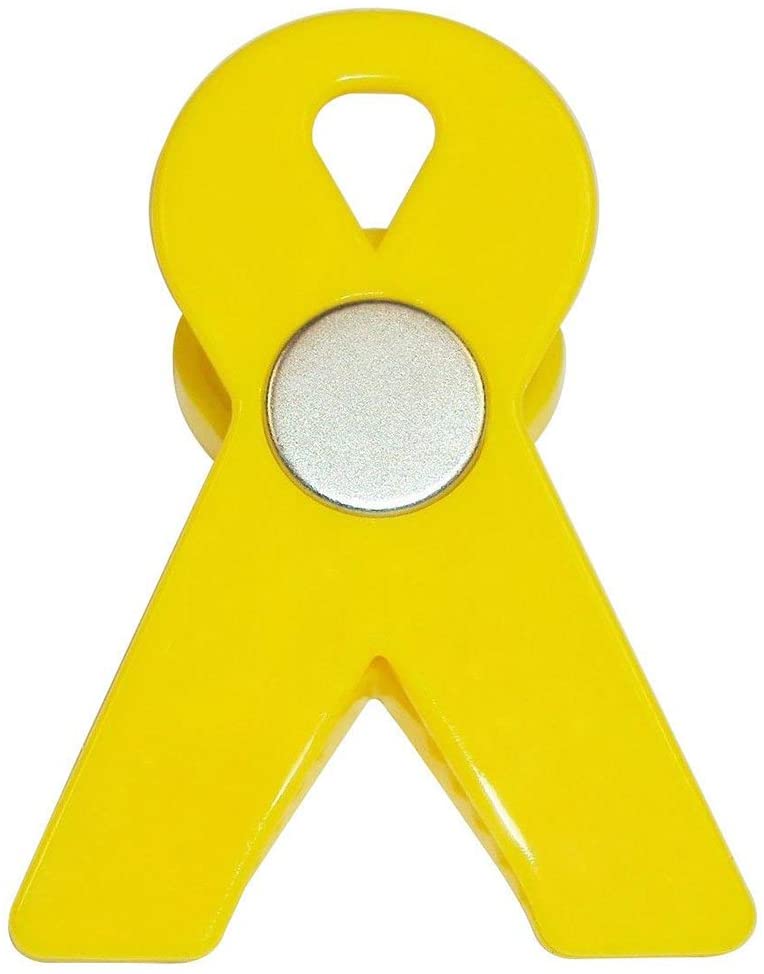 Awareness Ribbon Magnetic Memo Holder Clip