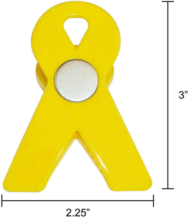 Awareness Ribbon Magnetic Memo Holder Clip