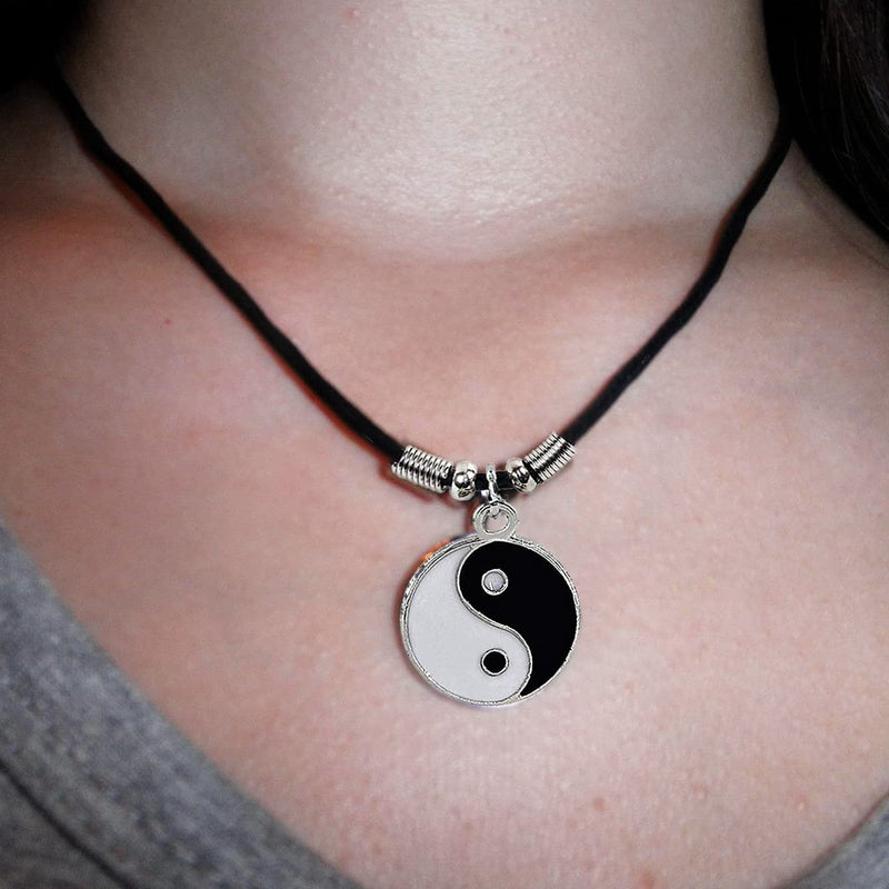 Yin Yang Cord Necklace